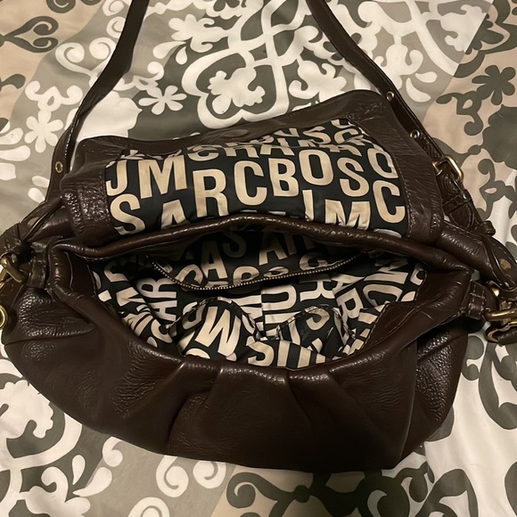 Marc by Marc Jacobs Classic Q Lil Utika Brown Leather Bag - Picture 3 of 8